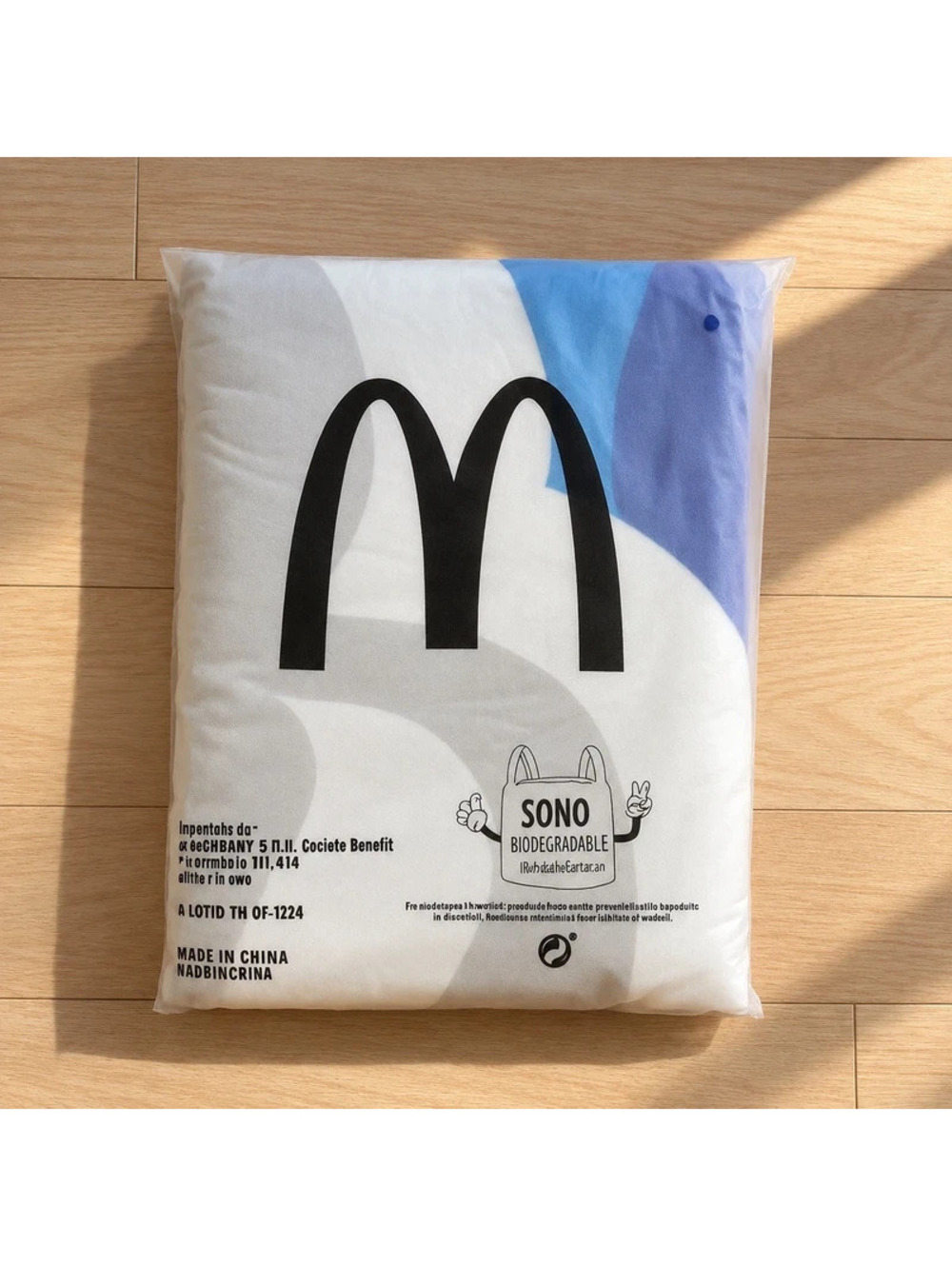McDonald's Italy 2025 Cono Ice Cream Beach Towel New Sealed Limited Edition